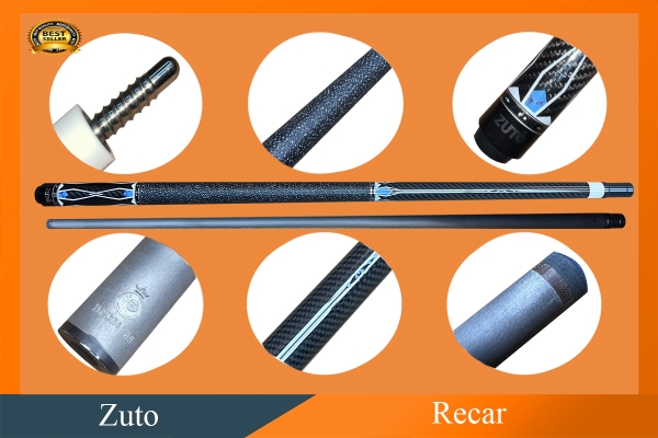 Cơ, Gậy Bi-a Zuto Recar Full Carbon l 1Cue.vn