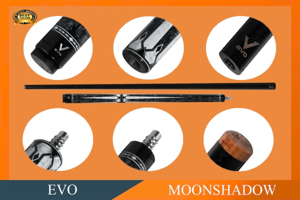 Cơ,Gậy Bi-a Nhảy EVO MoonShadow | 1Cue.vn