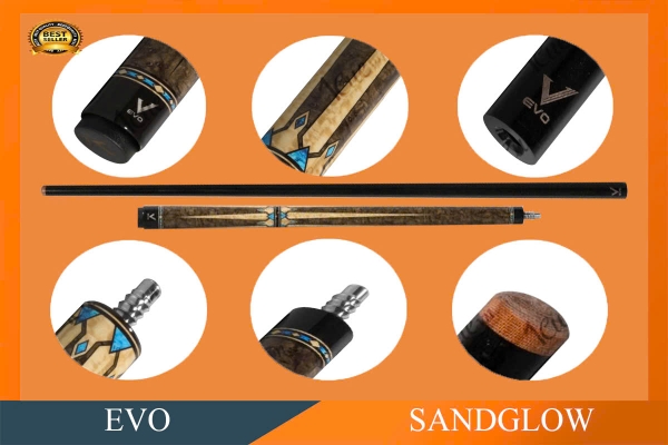Cơ,Gậy Bi-a Nhảy EVO SandGlow | 1Cue.vn