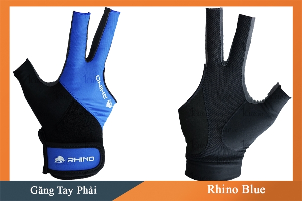 Găng Tay Bi-a Rhino Tay Phải Màu Đen 1Cue.vn