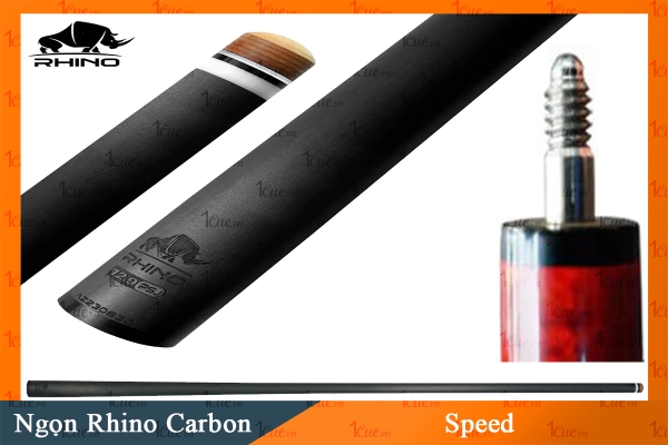 Ngọn Cơ Bi-a Rhino Carbon Ren Speed 1Cue.vn