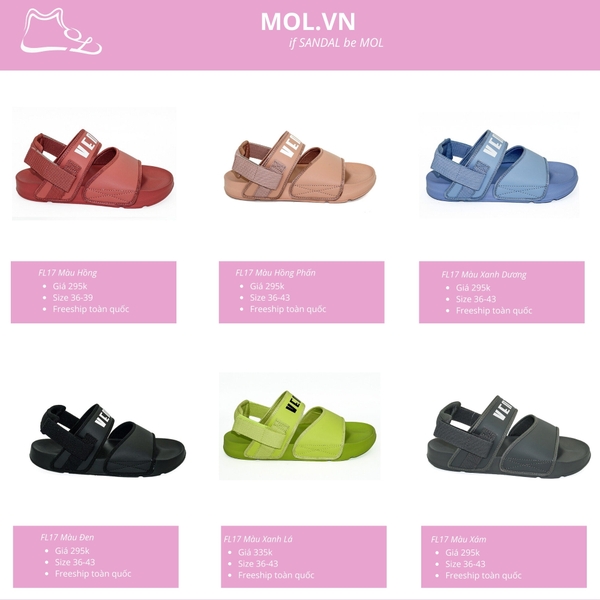 Sandal Vento nữ FL17