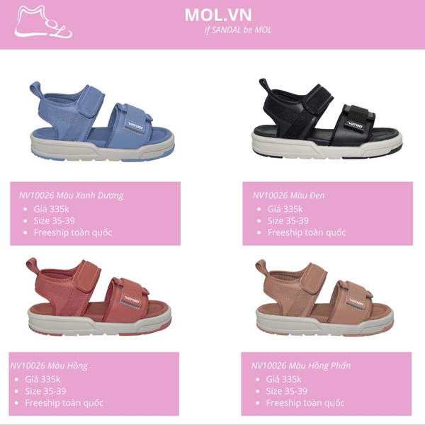 Sandal Vento nữ NV10026