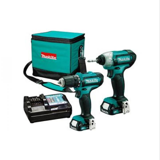 Bộ sản phẩm máy khoan, bắt vít MAKITA CLX201S - CÔNG TY TNHH SẢN XUẤT VÀ  THƯƠNG MẠI ATL VIỆT NAM