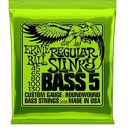 Dây đàn bass 5 dây Ernie Ball 45-130