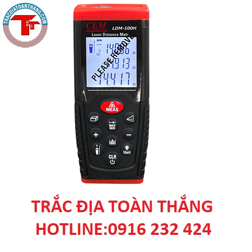 MÁY ĐO KHOẢNG CÁCH LASER CEM LDM-100H