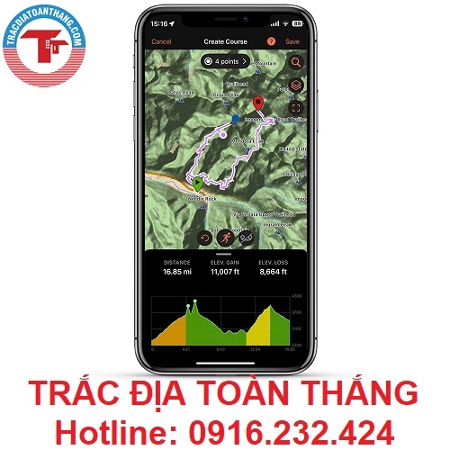 MÁY ĐỊNH VỊ GPS CẦM TAY GARMIN MONTANA 710