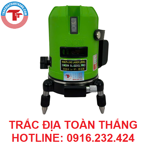 MÁY CÂN BẰNG LASER 5 TIA XANH SONCON SL-223GL PRO