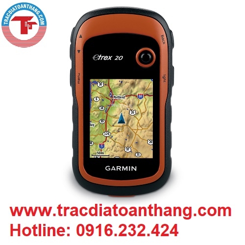 MÁY ĐỊNH VỊ GPS CẦM TAY GARMIN ETREX 20