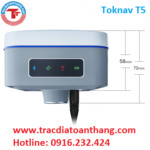 MÁY ĐỊNH VỊ RTK TOKNAV T5