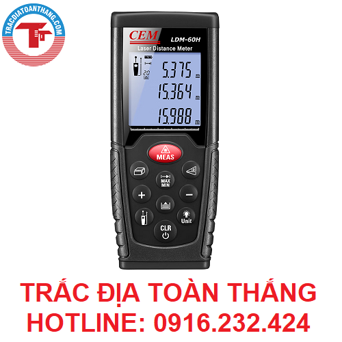 MÁY ĐO KHOẢNG CÁCH LASER CEM LDM-60H