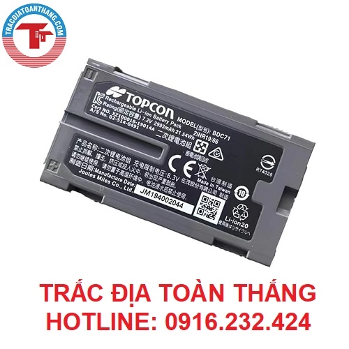 PIN TOÀN ĐẠC TOPCON SOKKIA BDC71
