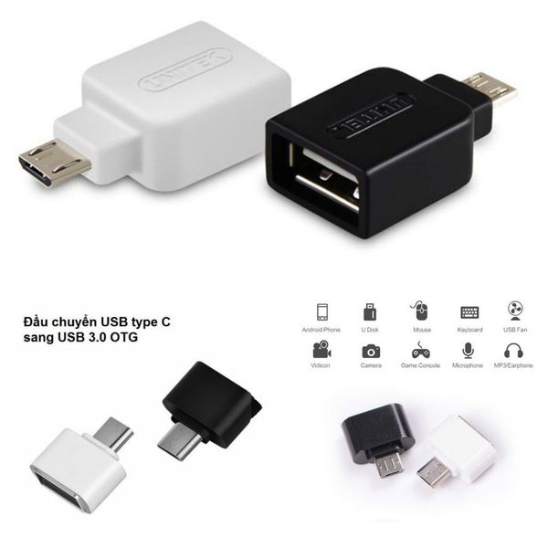 Jack chuyển OTG Samsung Micro 8600 ra cổng USB (Usb Mini OTG) [BH 1 tuần]  xc23.dg2#1A1.5 | Phụ Kiện Tín Nhiệm