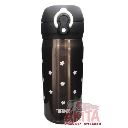 binh-giu-nhiet-thermos-350ml-limited-hoa-tiet-hoa-cuc-nen-nau-sam