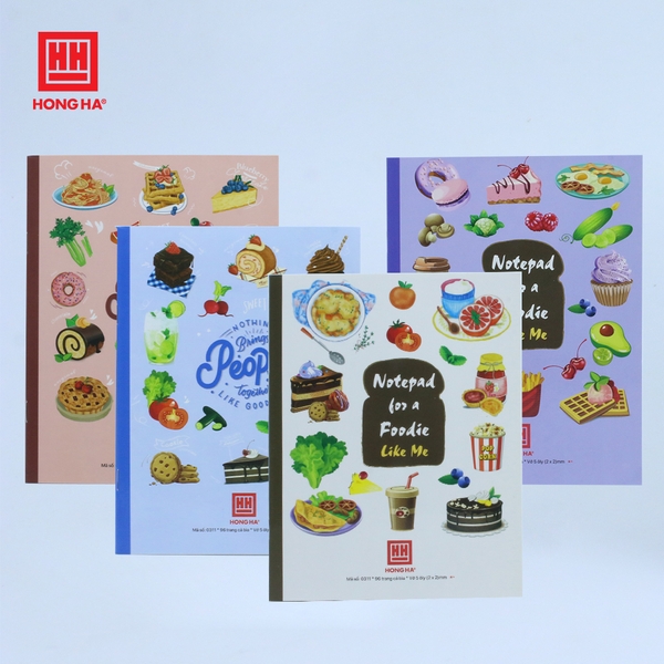 Vở 5 ô ly 96 trang Hồng Hà Class Foody - 0311