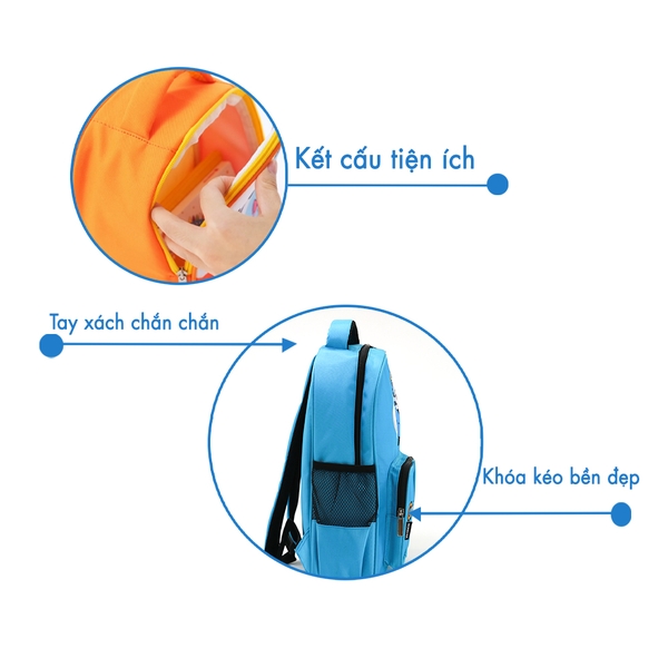 Balo học sinh Hồng Hà Oringa HS03 - 3717