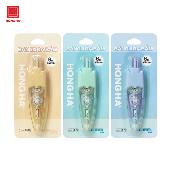 Băng xóa bấm CT-01 Hồng Hà - 3576