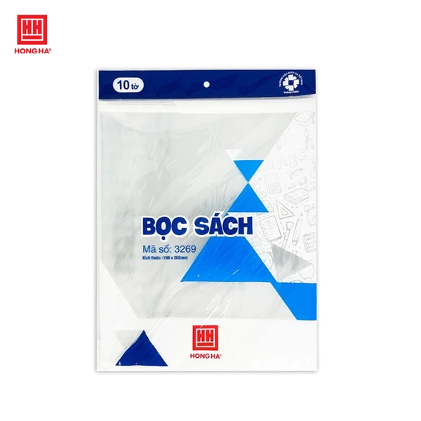 Bọc sách nylon (190x265mm) 3269