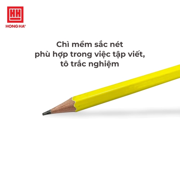 Bút chì gỗ ABC-2B Hồng Hà - 3551