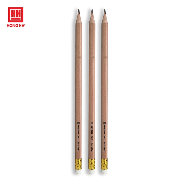 Bút chì Green HB có tẩy Hồng Hà - 3494