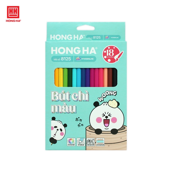 Bút chì màu Little King 18 màu - 8125