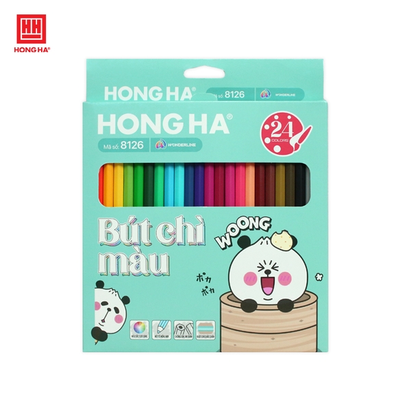 Bút chì màu Little King 24 màu - 8126