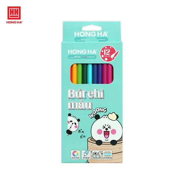 Bút chì màu Little King 12 màu - 8124