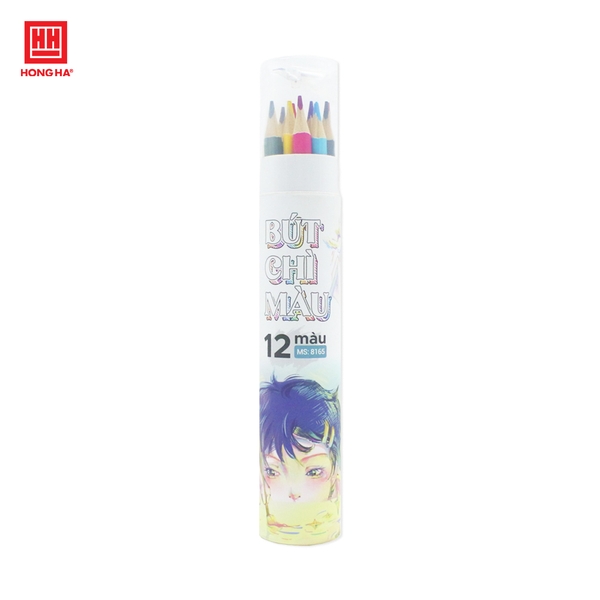 Bút chì màu Hồng Hà Art Junior 12 màu kèm gọt - 8165