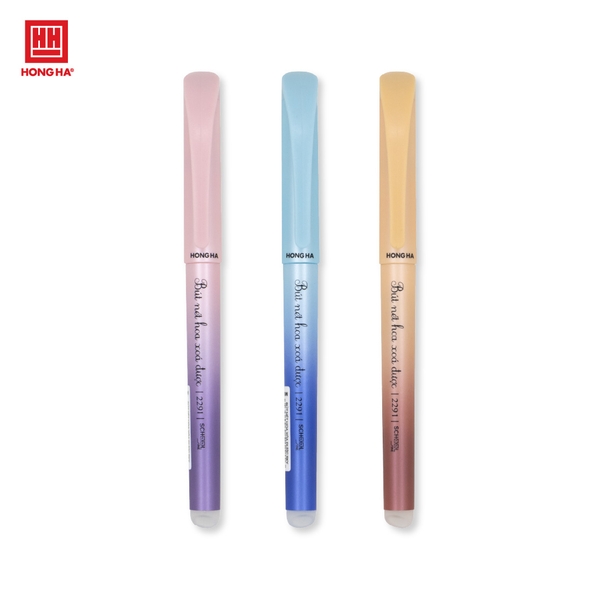 Bút máy nét hoa xóa được Hồng Hà Sky - 2291
