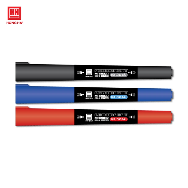 Bút lông dầu 2 đầu/GX Hồng Hà - PM03