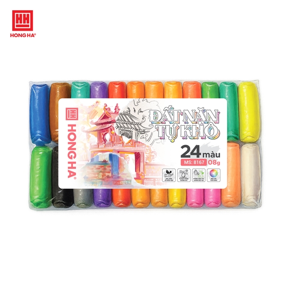 Đất nặn tự khô Hồng Hà Art Kids - 8167