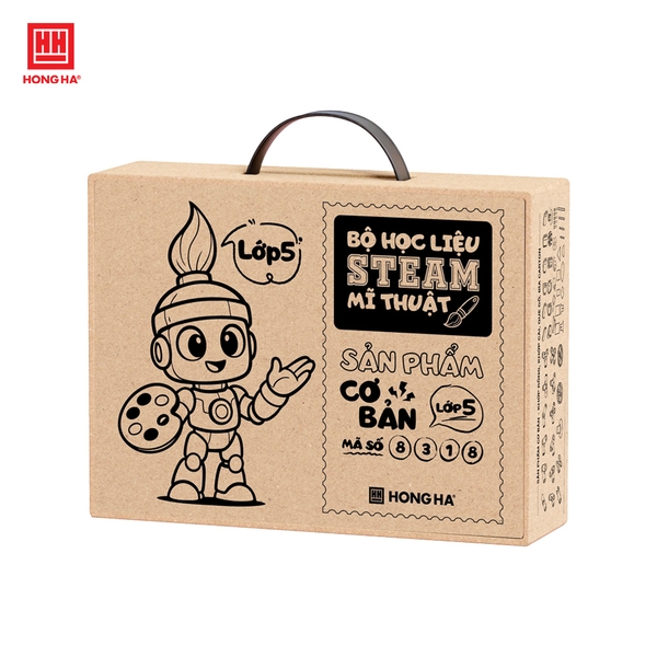 Bộ Học Liệu STEAM Mỹ Thuật Lớp 5 Hồng Hà - 8318