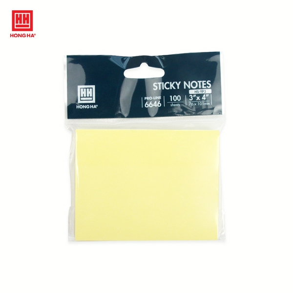 Giấy ghi chú Hồng Hà Proline 3x4 (76 x 101 mm) - 6646