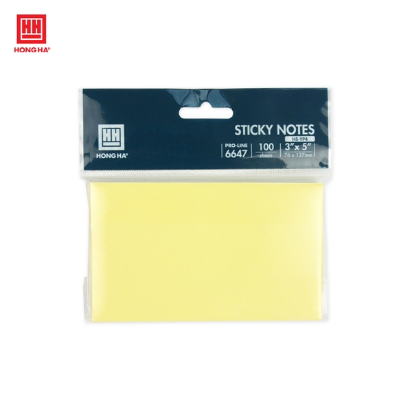 Giấy ghi chú Hồng Hà Proline 3x5 (76 x 127 mm) - 6647