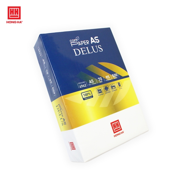 Giấy in A5 Hồng Hà Delus 70gsm - 4962