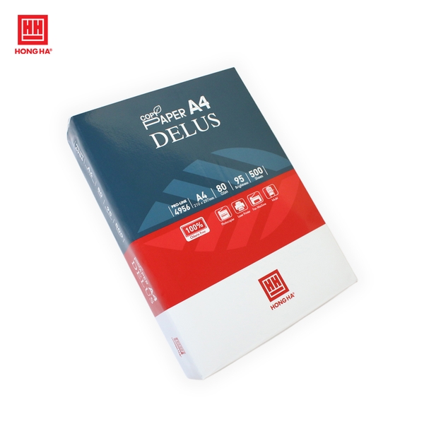Giấy in A4 Hồng Hà Delus 80gsm - 4956