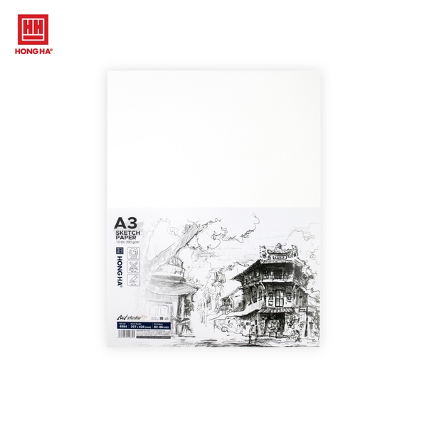 Giấy vẽ A3 Hồng Hà Art Studio 200gsm - 4984