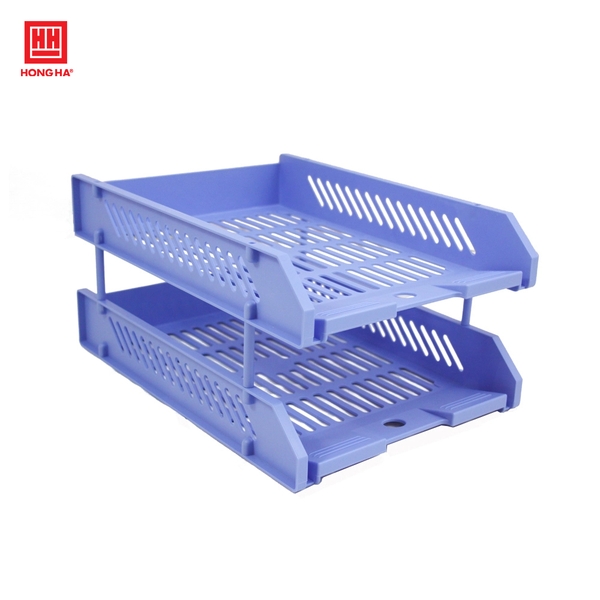 Khay nhựa 2 tầng A4 Hồng Hà S13 - 6621