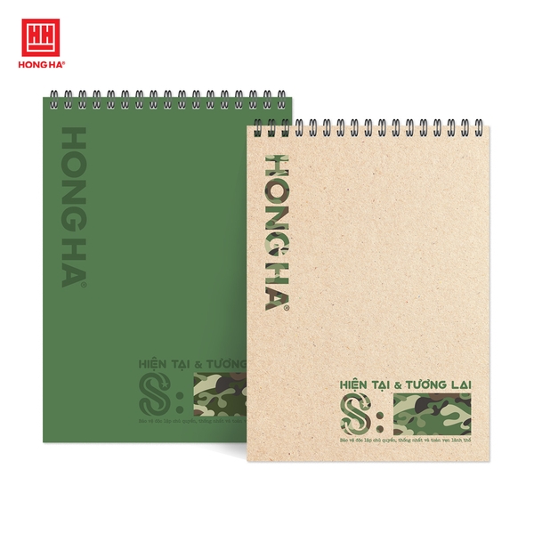 Sổ Lò Xo 200 Trang A5 Hồng Hà S: Collection