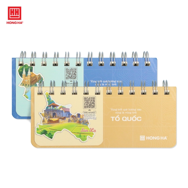 Sổ Lò Xo 200 Trang Hồng Hà 34 Tỉnh Thành - 4204