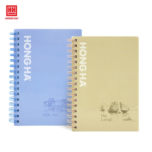 Sổ lò xo 200 trang A6 Hồng Hà Tổ quốc - 4015