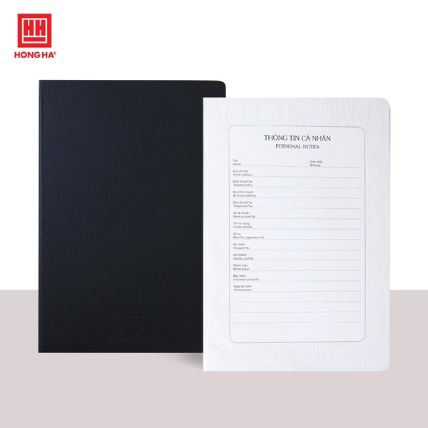 Sổ da A4 Hồng Hà H-Book 200 trang - 4638