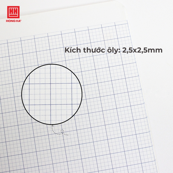 Vở 4 Ô ly 48 trang School Bạn Nhỏ Hồng Hà - 0509