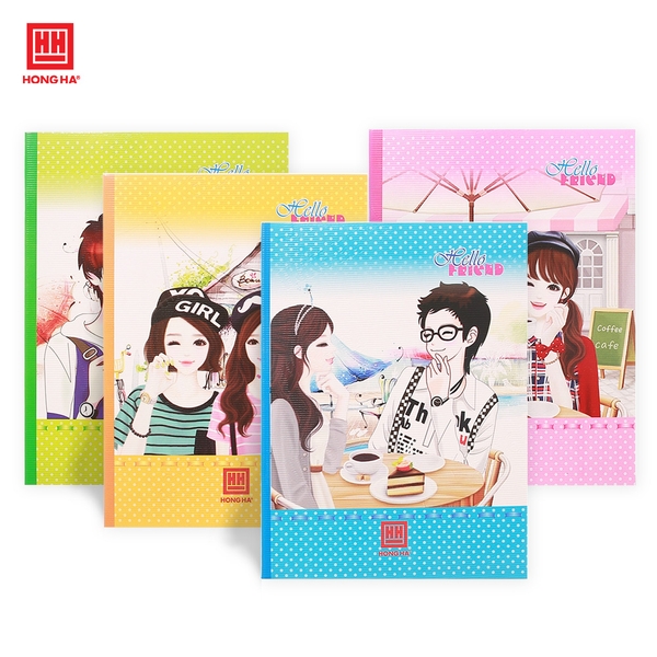 Vở 4 ly ngang 96 trang Hồng Hà Class Hello Friend - 0389