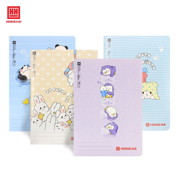 Vở 5 ô ly 80 trang Hồng Hà School Funny - 0604