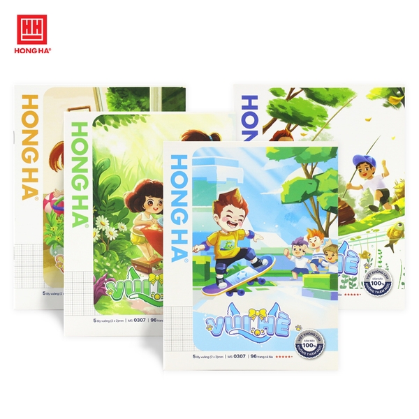 Vở 5 ô ly 96 trang Hồng Hà Class Sunny - 0307