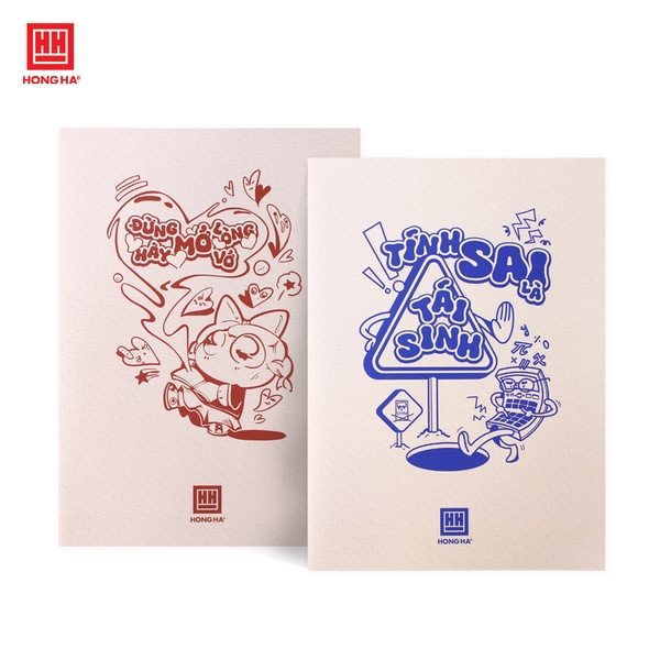 Vở kẻ ngang 72 trang Hồng Hà Study Trendy Hồng Hà - 1472
