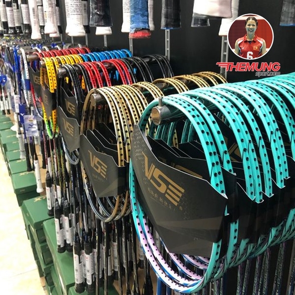 Vợt Cầu Lông VS 810 Vàng/Xanh Thế Mừng Sport
