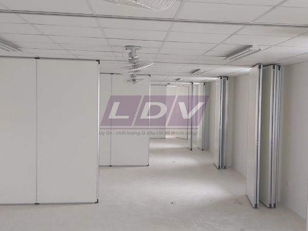 Công trình thi công vách ngăn di động bệnh viện đa khoa - Hà Đông