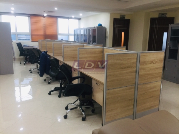 Công trình vách ngăn văn phòng cty Đông Dương - KĐT Trung Hòa, Hà Nội